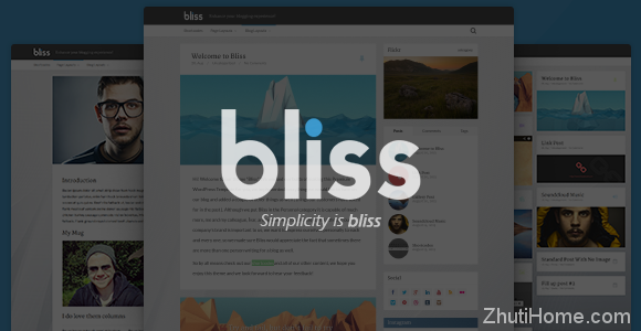 深度汉化分享WordPress博客主题:Bliss